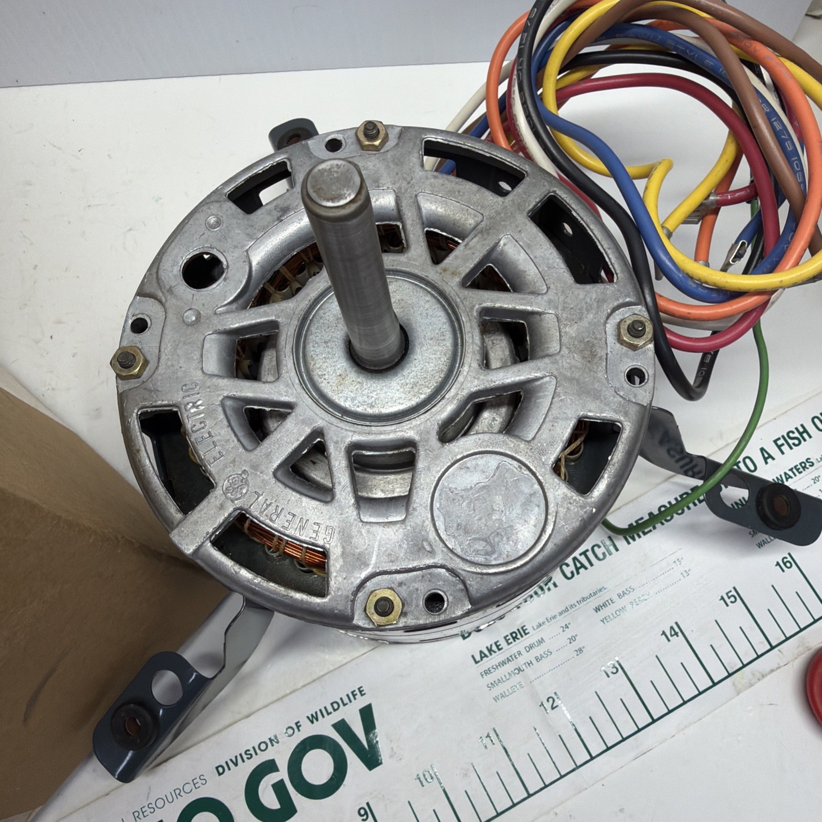 GE MOTORS 6206992 MOTOR KCP39JGJ494BSS 1/3 HP, 115 V, 6.00 A