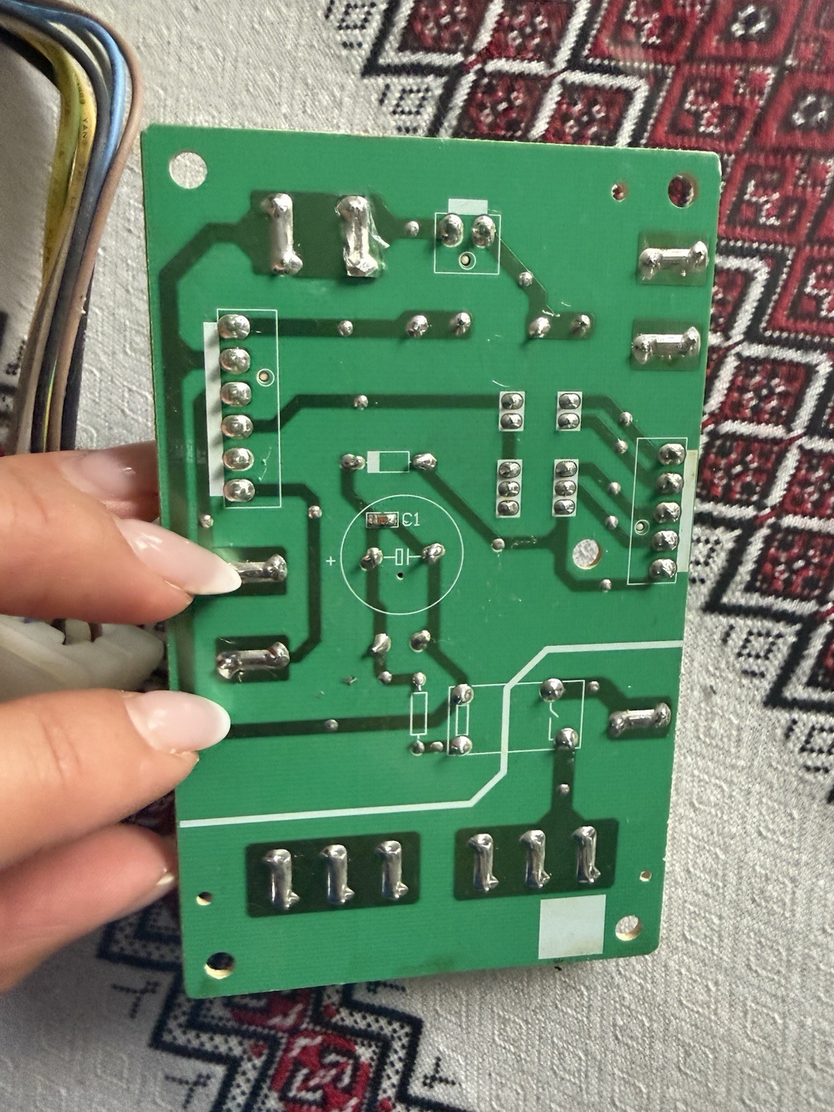 AH Main Control Board PCB A01322080001 V1.0 OEM Tested 2024 HVAC