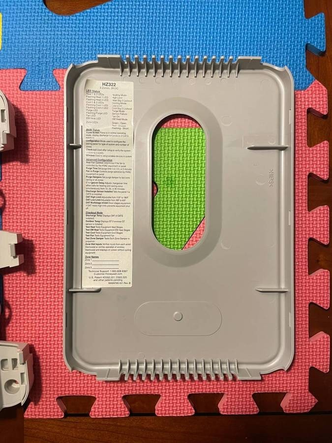 Honeywell HZ322 True Zone System HVAC Control Board COMPLETE SET