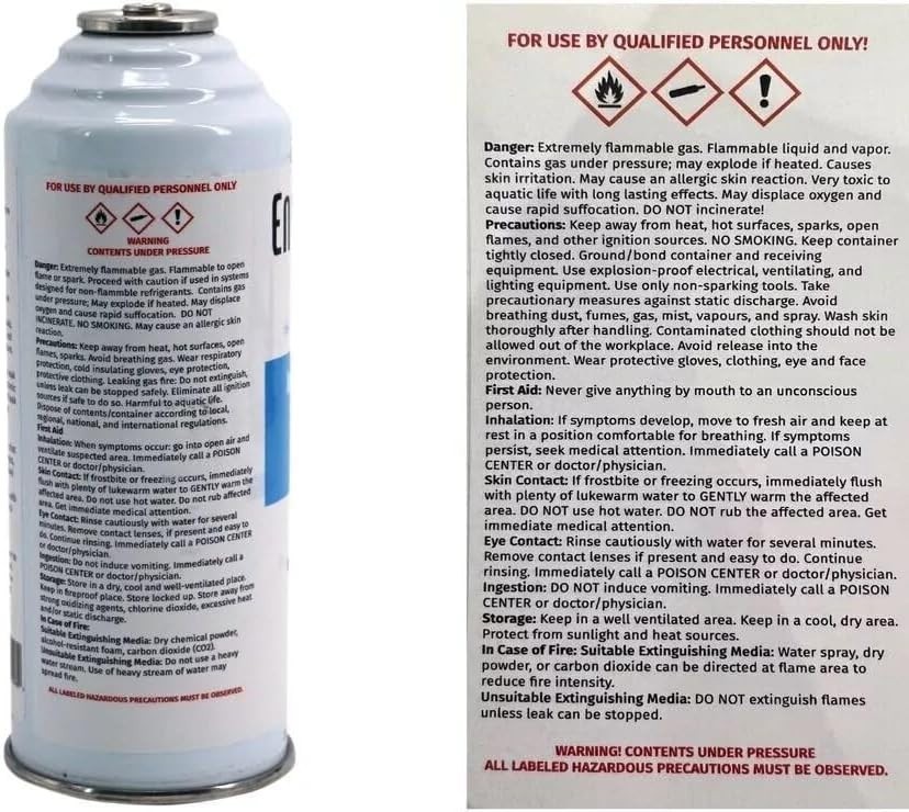 ENVIRO-SAFE ProSeal XL4 Inject + R290 Refrigerant (1 Can) 8oz. + Top tap