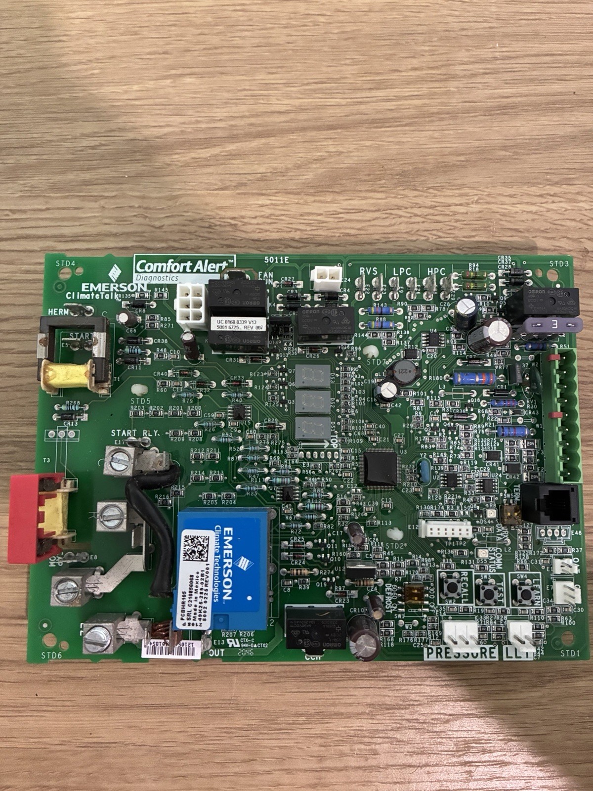 Emerson Comfort Alert 5011E HVAC Control Board OEM Tested Working Used
