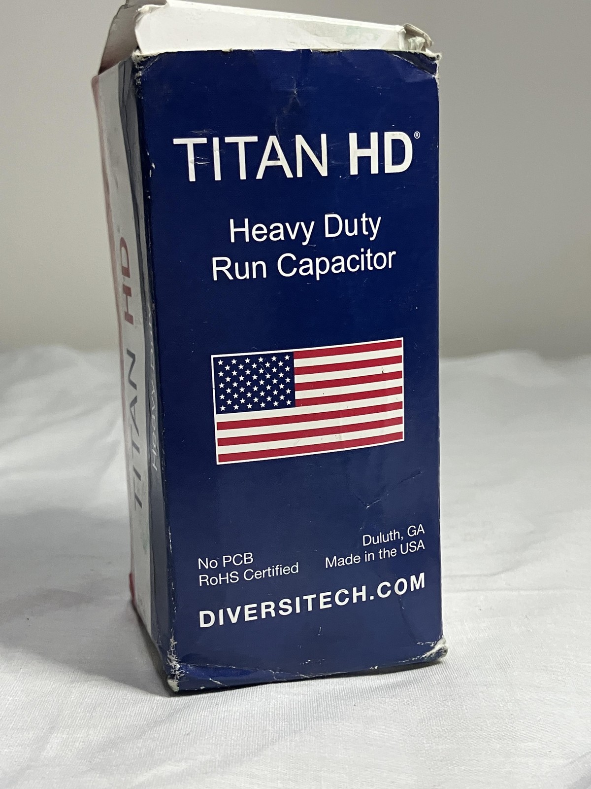 Titan HD PRCFD455A 45+5 MFD 440/370V Heavy Duty Dual Run Capacitor USA Made