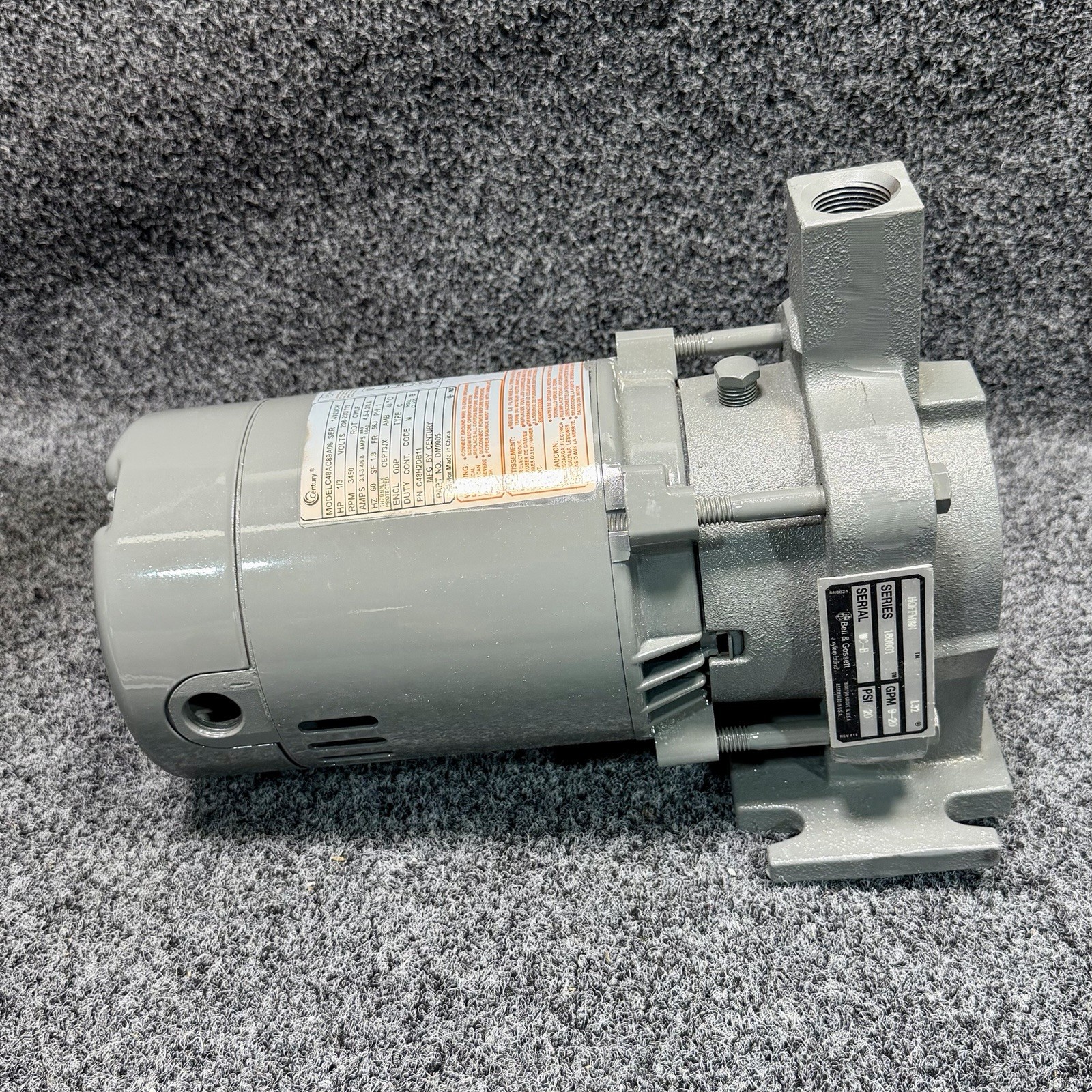Hoffman 180001 609PF Condensate Replacement Watchman Pump 115/230V