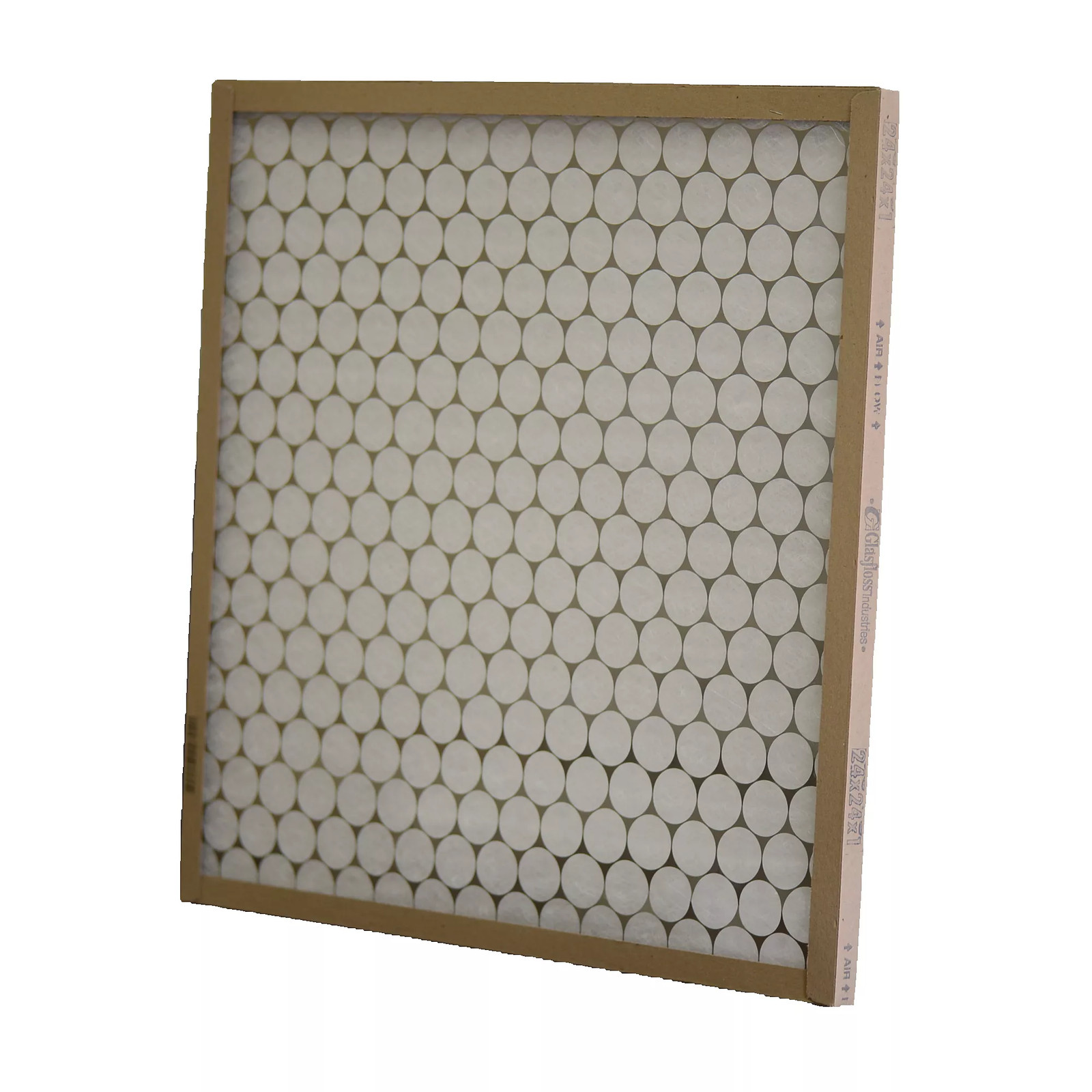 GLASFLOSS GTASP14221 Disposable Filter 14x22x1 Fiberglass 20 Eff 180 F