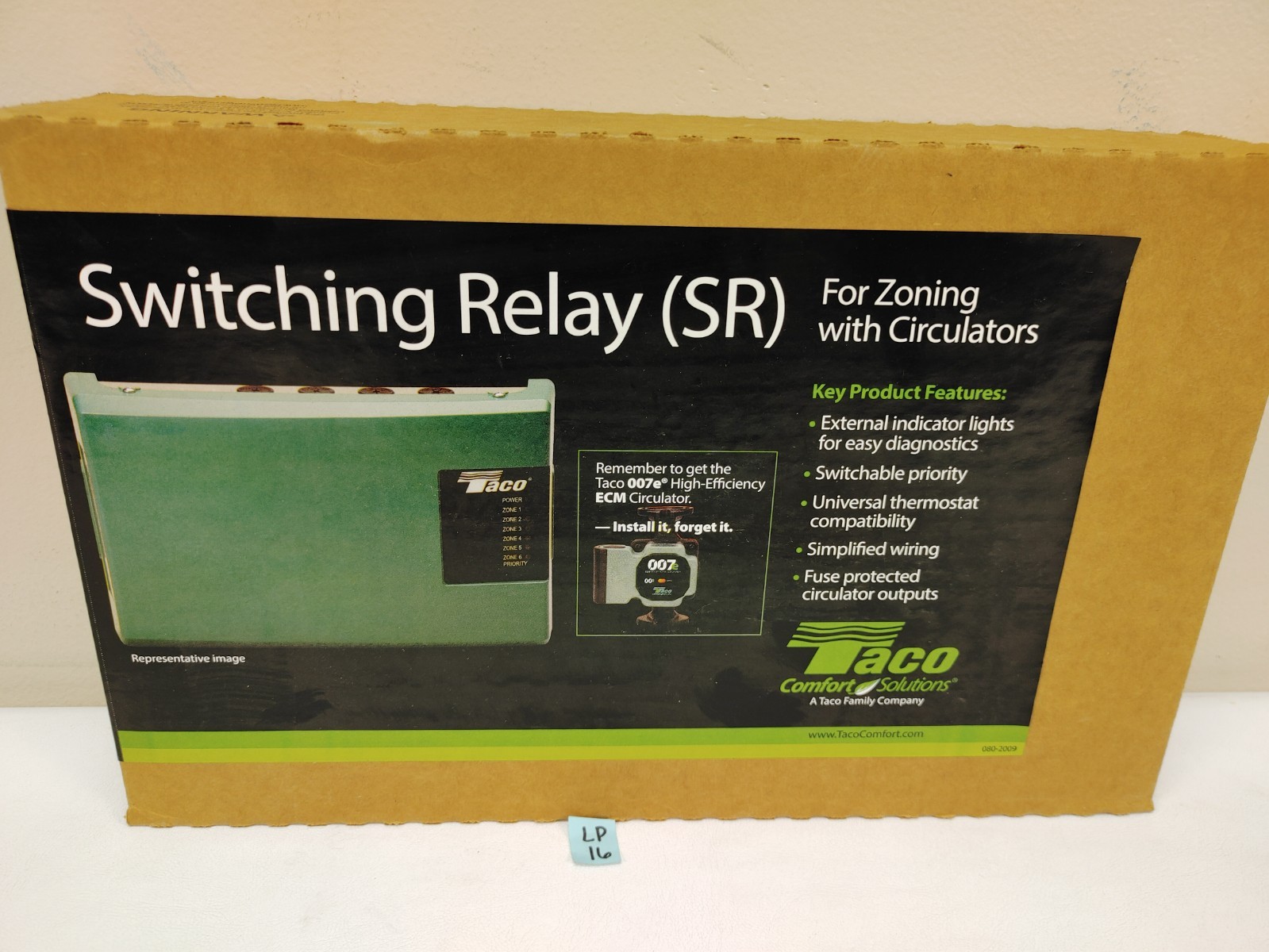Taco SR503-4 3 Zone Switching Relay NEW/SEALED