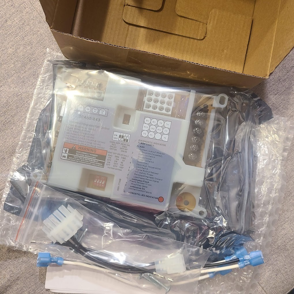 50A55-843 Furnace Control Circuit Board Replacement for White Rodgers