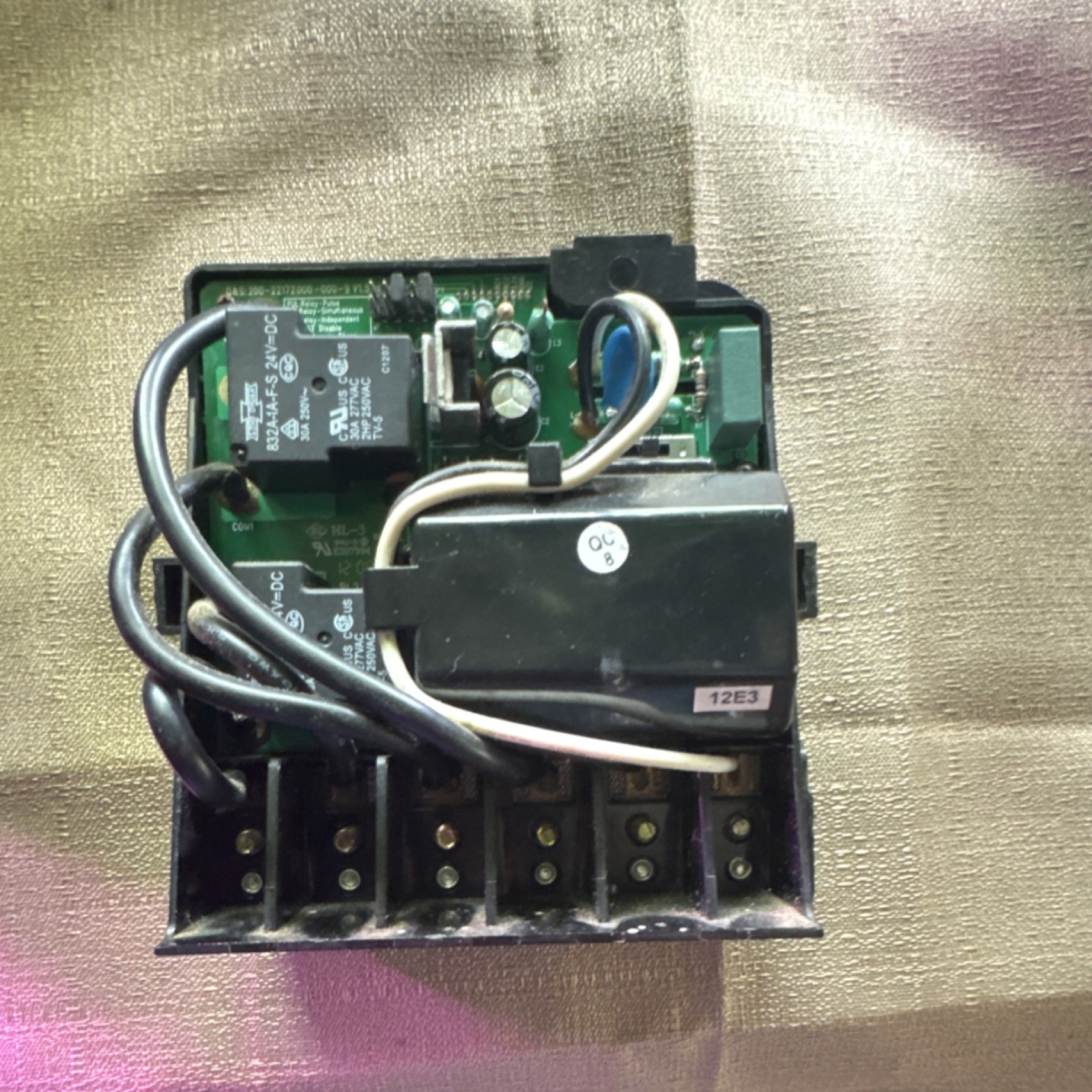 Intermatic 7-Day Battery Timer Module, 24V 30A, MPN 133-00010A