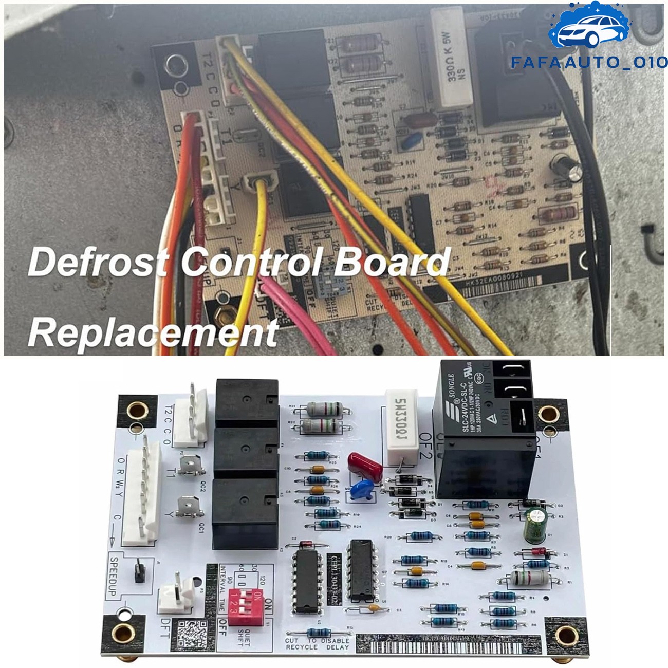 HK32EA008 Defrost Control Board Replace for CEPL130433-01 Carrier/Bryant/Payne