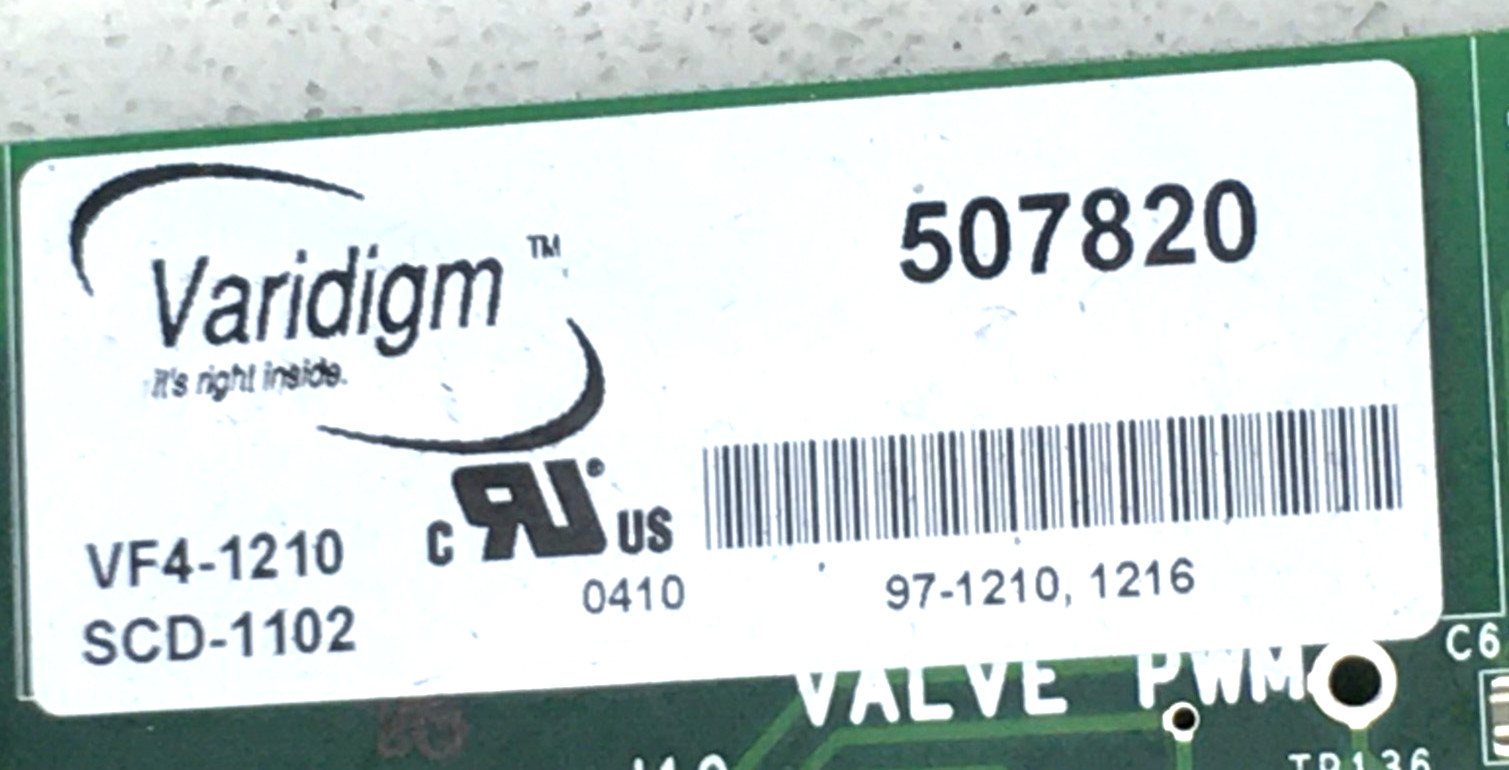 York Luxaire VARIDIGM 507820 Control Board VF4-1210 SCD-1102 used #D679A