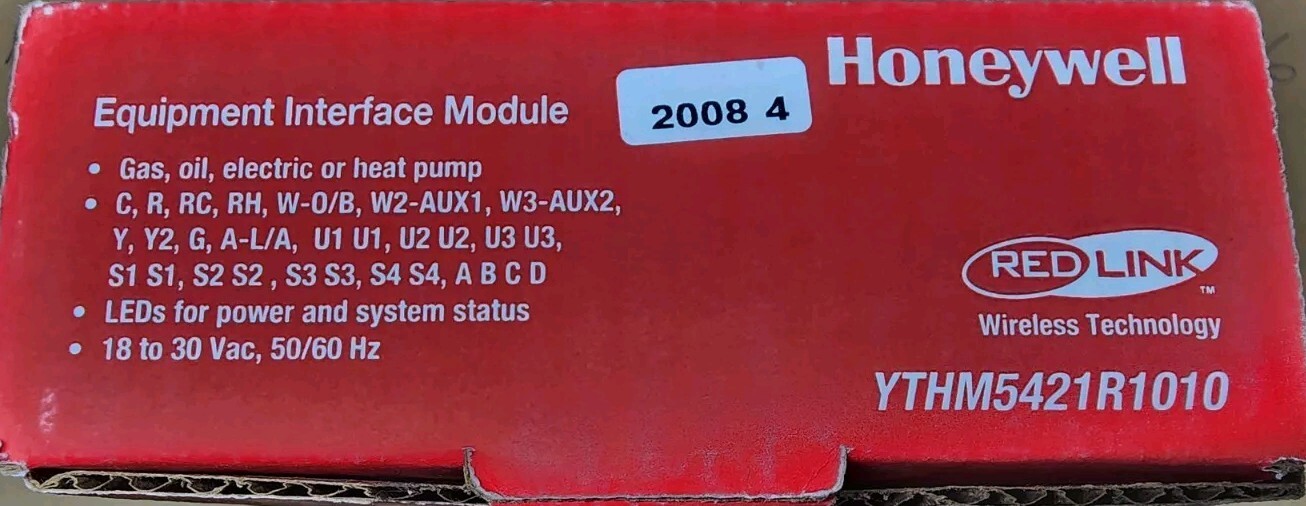 Honeywell Miller Equipment Interface Module YTHM5421R1010, 12z040, Red Link Tech