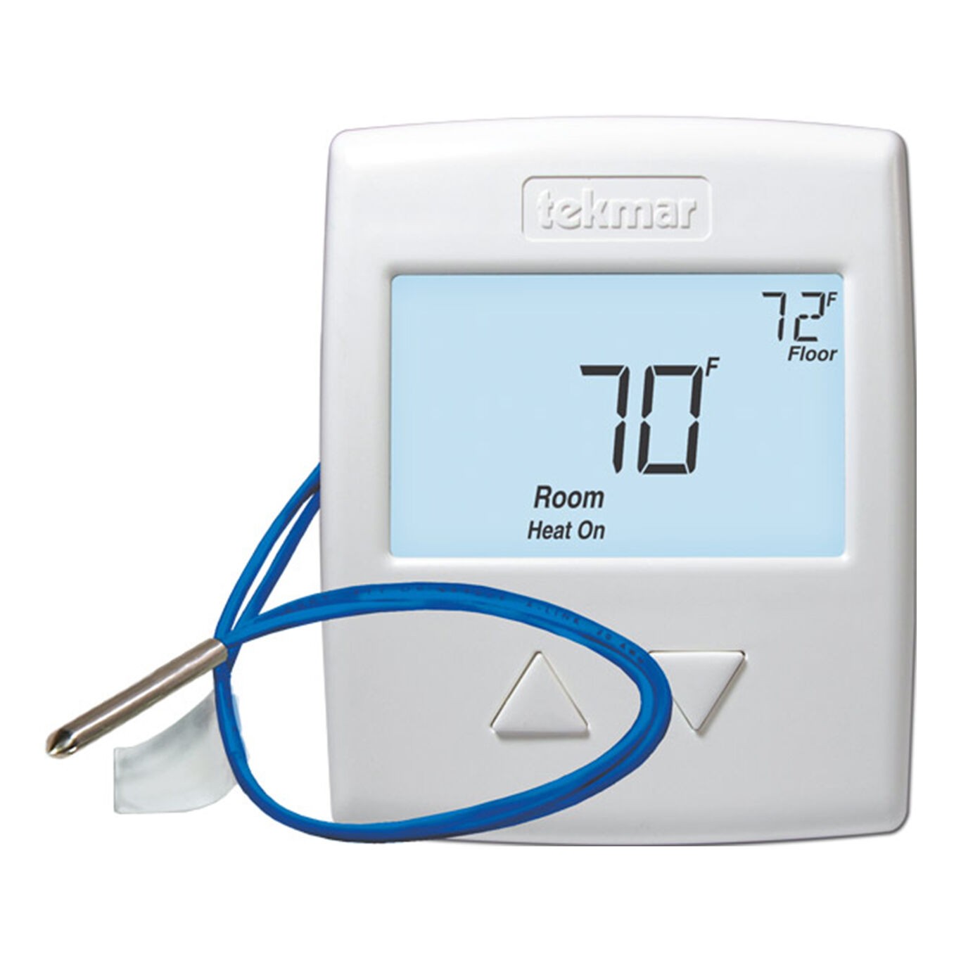 TEKMAR T519 Radiant Thermostat 1 Heat 10-30V PVC PWM Slab Sensor