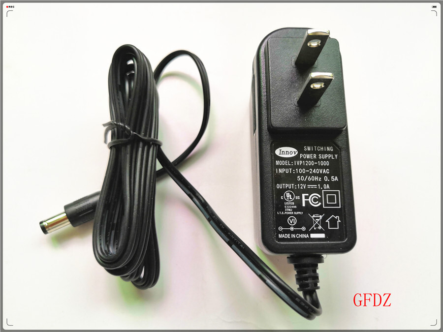 Switching Power Supply Innov IVP1200-1000 AC Adapter 12V 1.0A 5.5MM