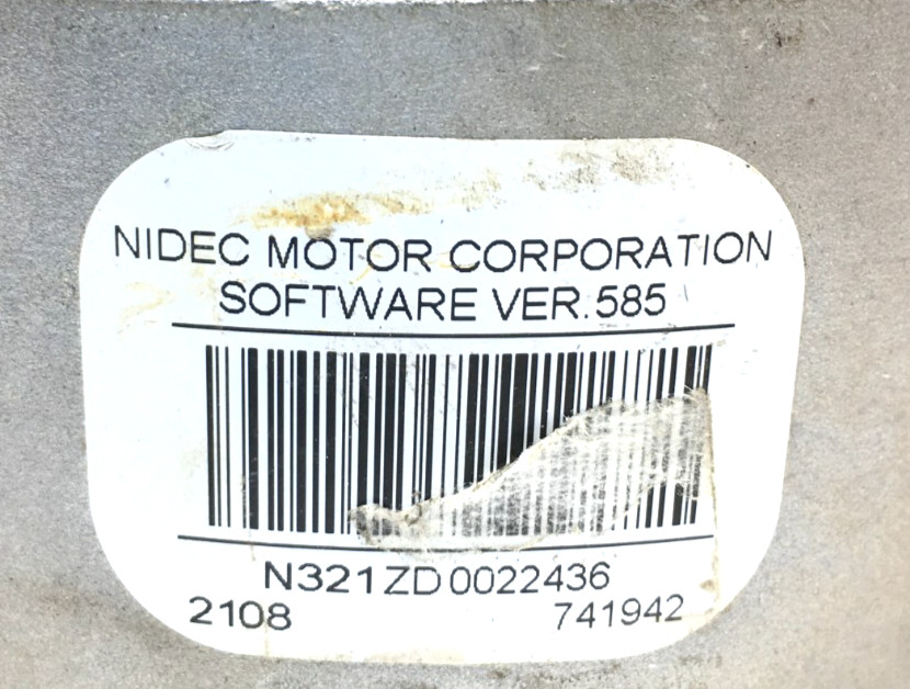 NIDEC M55PWNRH-3405 Programmable ECM Module ONLY 0131F00113 CW LE used #Z665