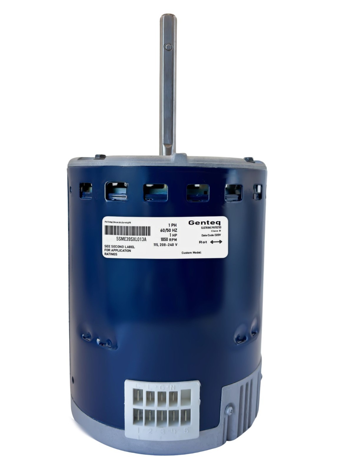 Genteq Motor X13 1 HP 5SME39SXL013A CCW