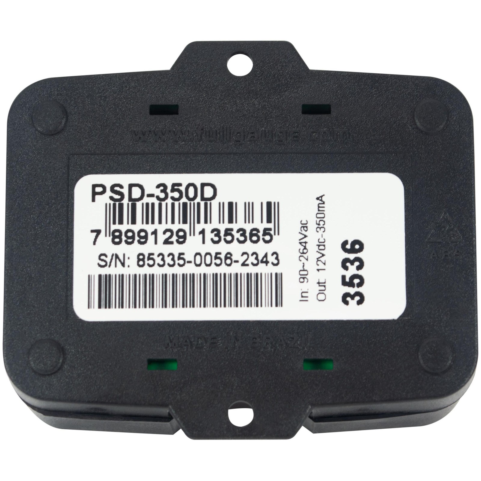 Full Gauge PSD-350D External Power Supply transformer 90-264V AC 50/60 Hz to 12