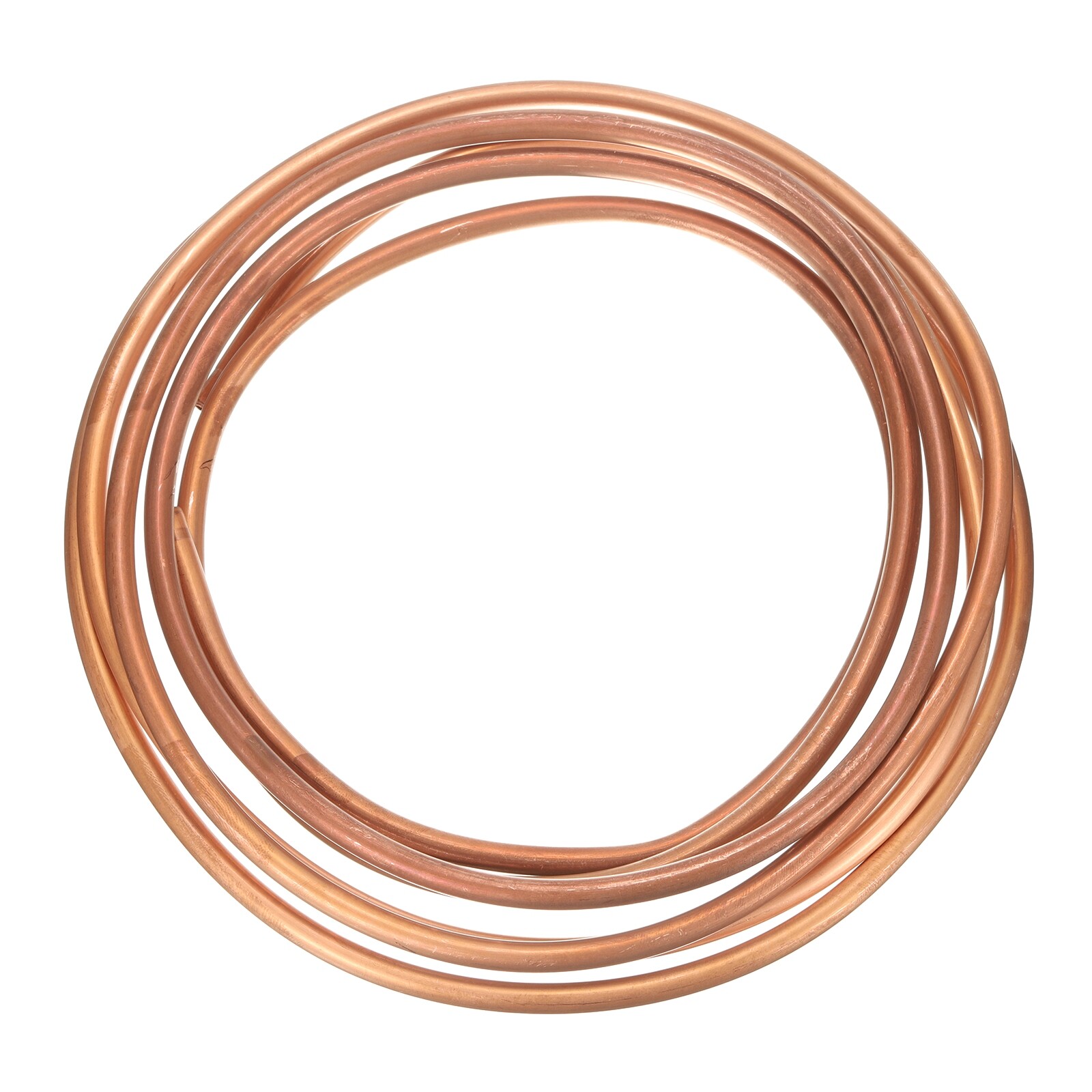 Copper Tube 1/4” OD x 9.8Ft Refrigeration Flexible Pipe Seamless Hollow