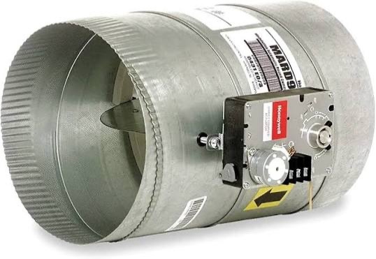 HONEYWELL 8″ Galvanized Steel Round Modulating Damper MARD8