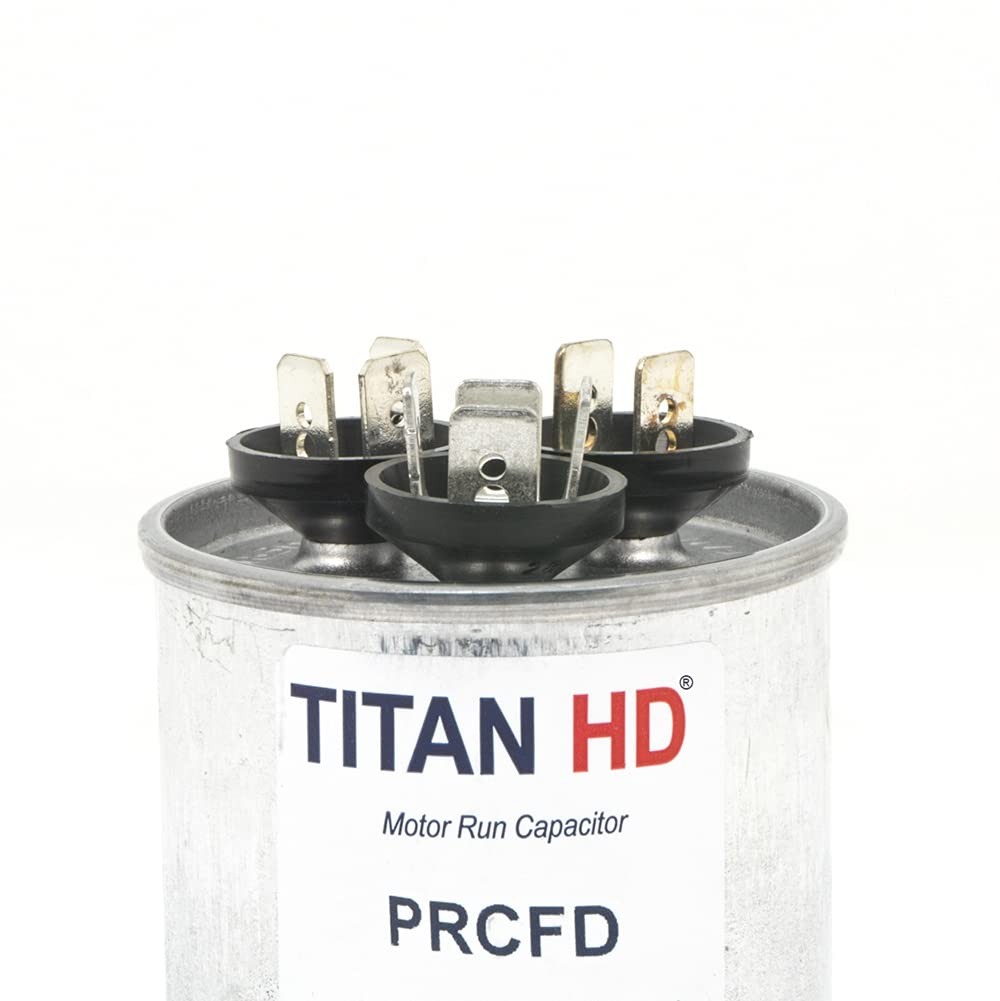 Round Capacitor set replacement fits for Titan HD 45+5MFD part