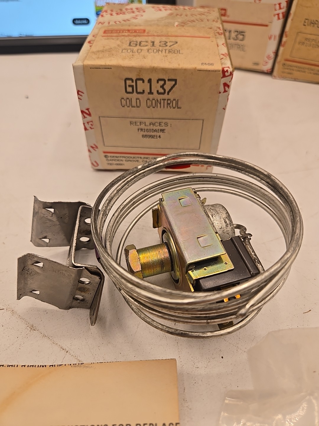 Gemline GC137 Cold Control Replaces Frigidaire 6599214, 3ART5AW24 (LT19)