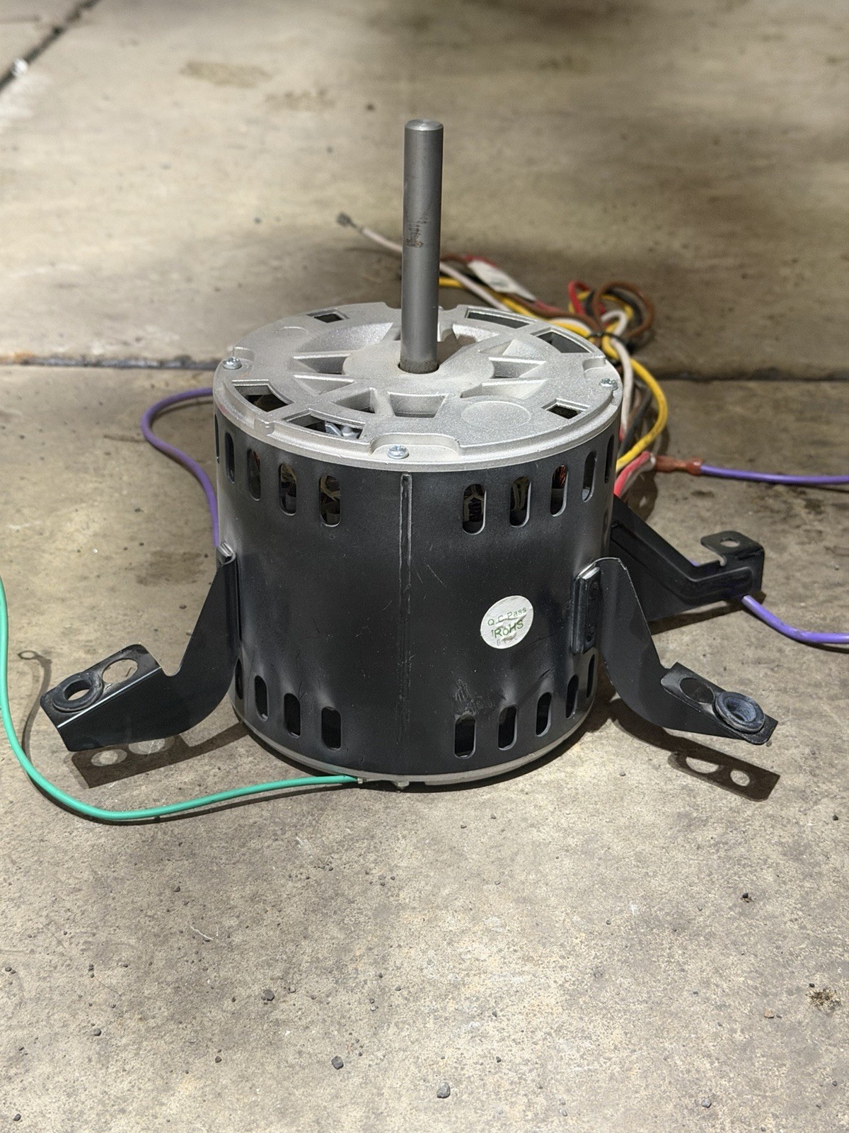 Interlink Furnace Blower Motor YSLB-400-6-B005 1075RPM 120V OEM Tested