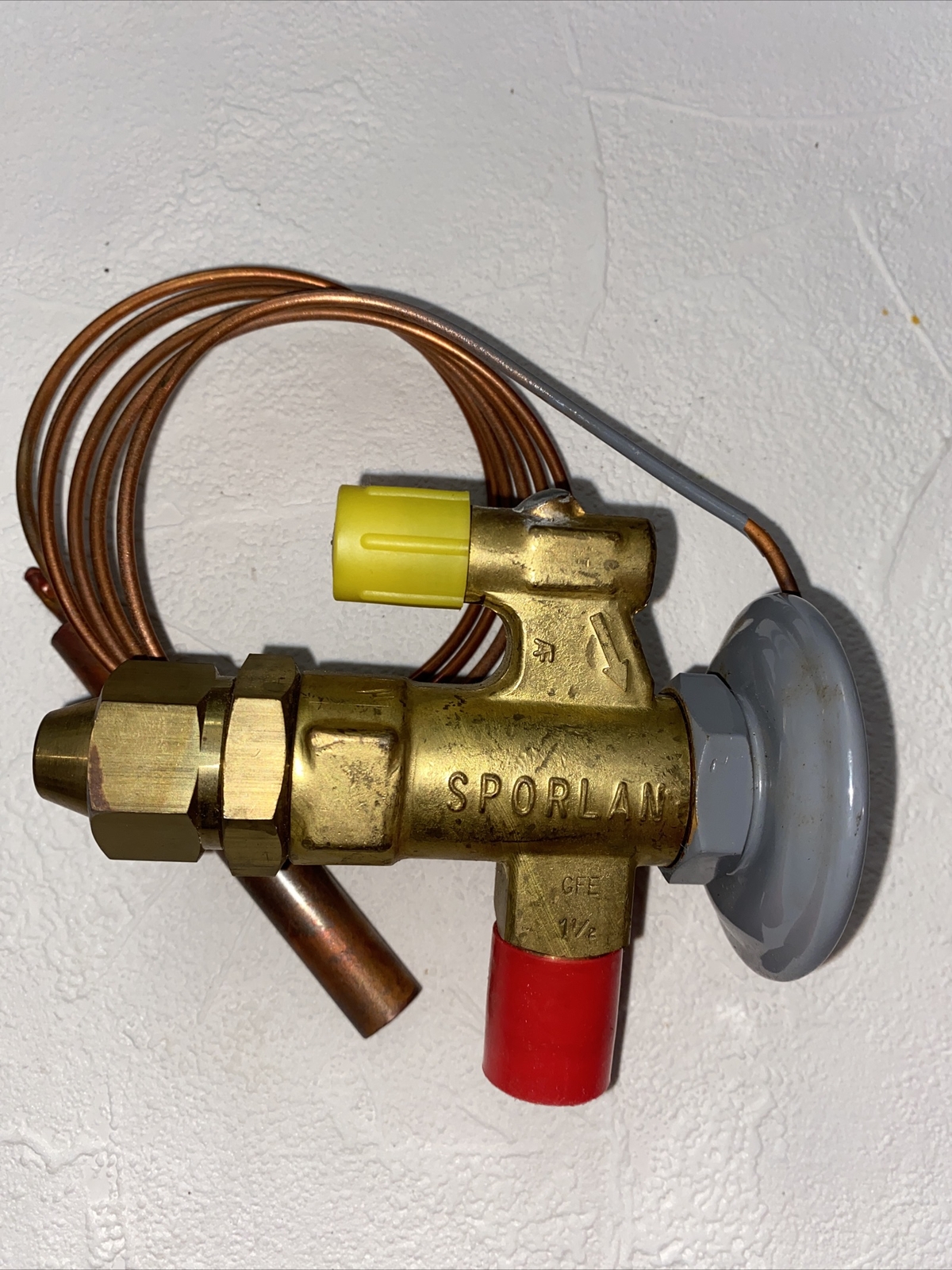 SPORLAN THERMOSTATIC EXPANSION VALVE GFE-1-1/2-C 3/8″ x 1/2SAE 5Ft.