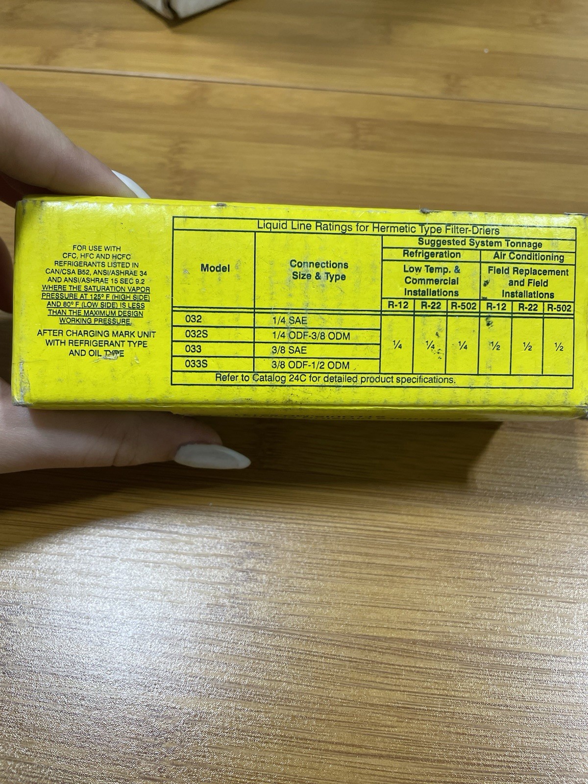 New ALCO Extra Klean Liquid Line Filter-Drier EK-032 1/ 4″MF x 1/4″FMF Mexico