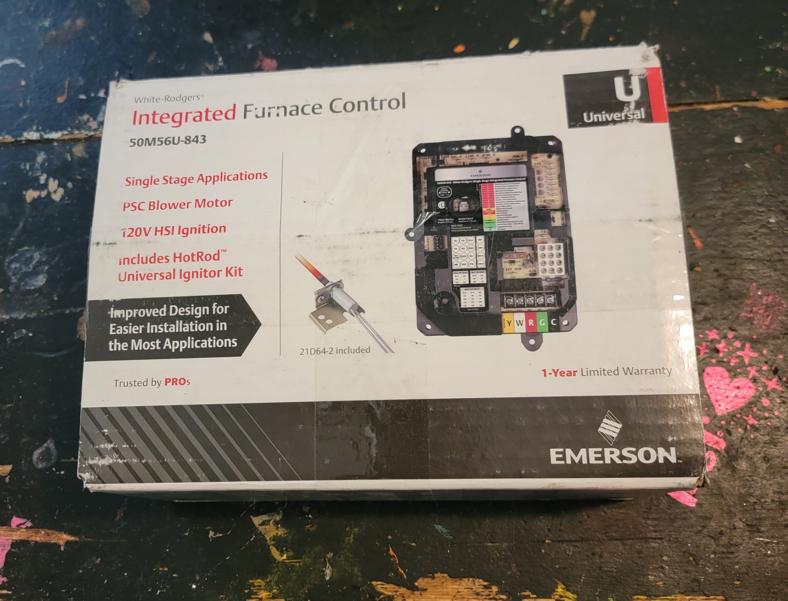 White-Rodgers 50M56U-843 Rodgers Universal Integrated Control