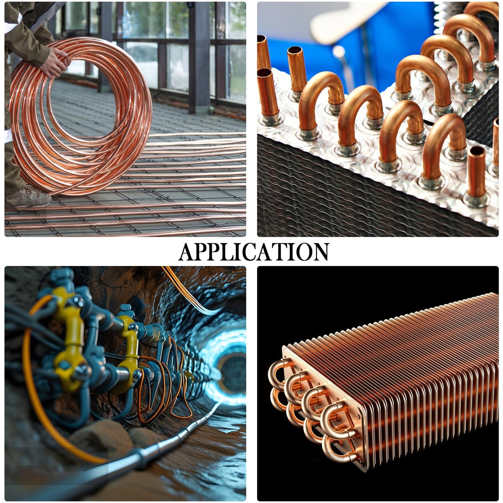 Copper Tubing 1/4″ OD x 0.19″ ID x 5 Ft – 99.9% C12200 Pure OD,