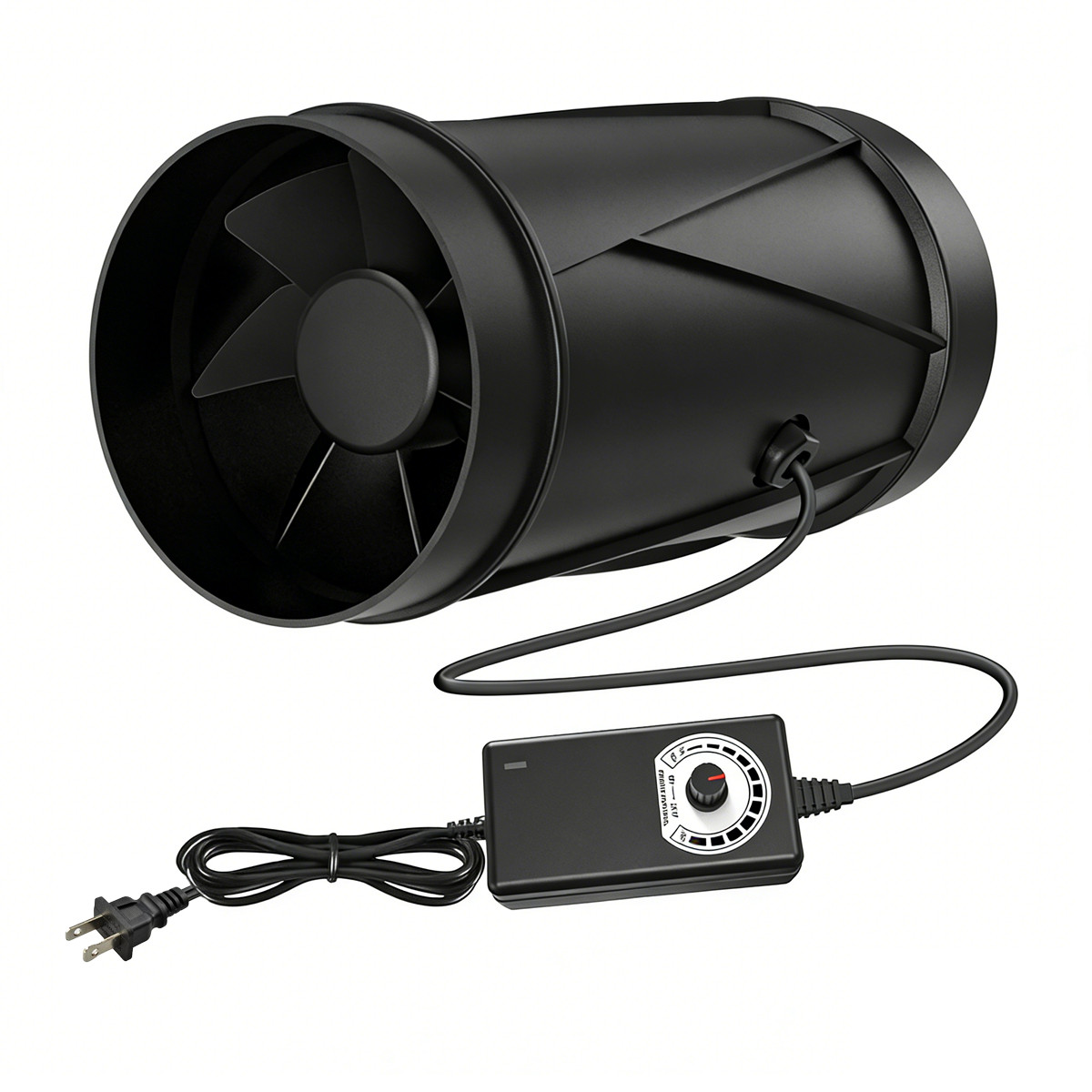 4″ / 6″Inline Pipe Fan Blower Booster Exhaust Fan Air Cooling Ventilation Speed
