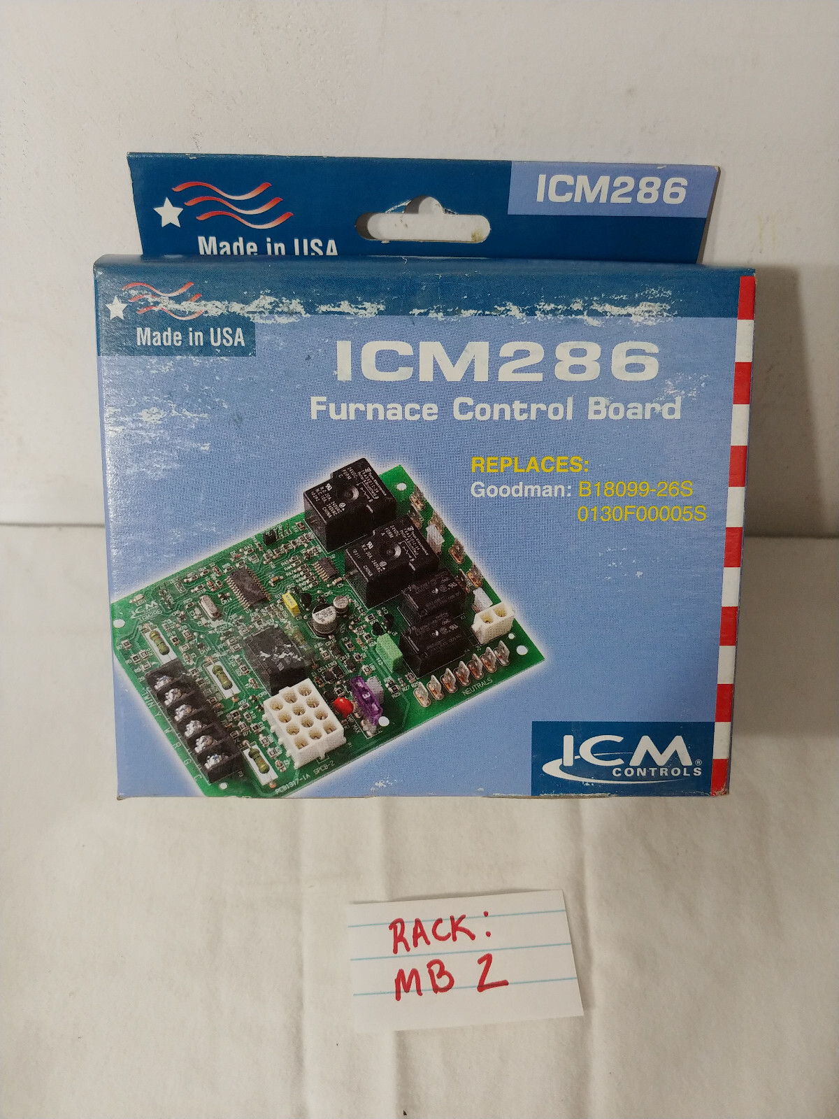 ICM Controls ICM286 Furnace Control Board Replacement for Goodman PCBBF112S, …