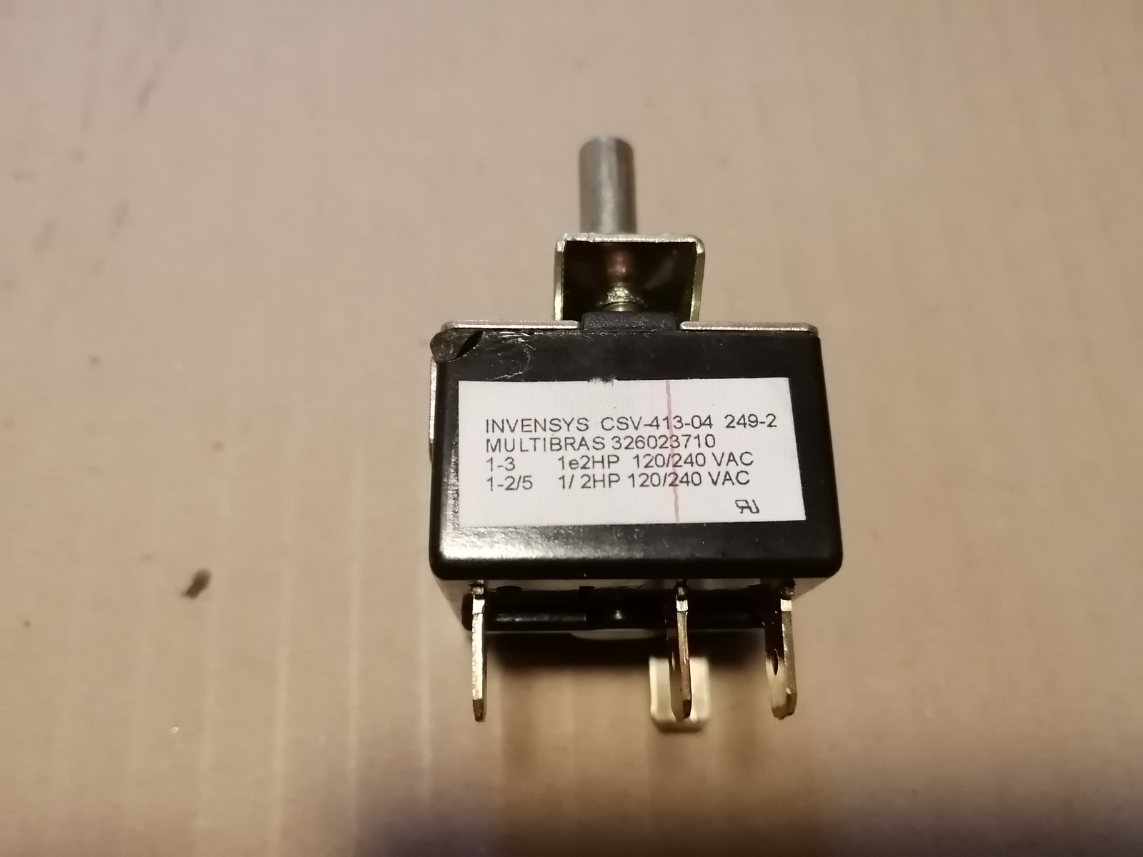 Robert Shaw/ Whirlpool Air Conditioner Selector Switch 326023710