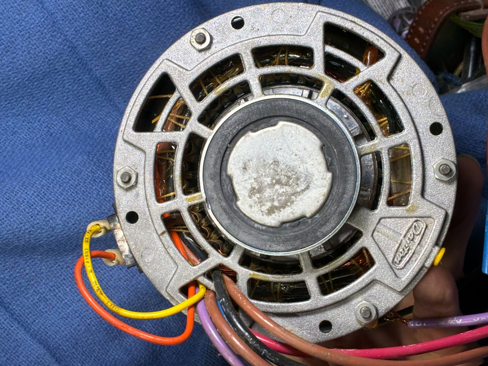 NEW OLD STOCK DAYTON HVAC 3M855 FURNACE AIR HANDLER BLOWER MOTOR 1/2 HP 3 SPEED