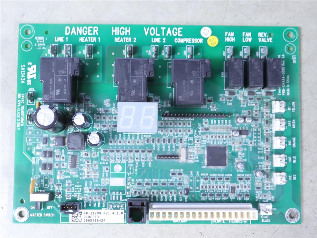 PWB-1244A4-0000 AMANA 40-1129Q-A21 GOODMAN PTAC PCBCP131 Control Circuit Board