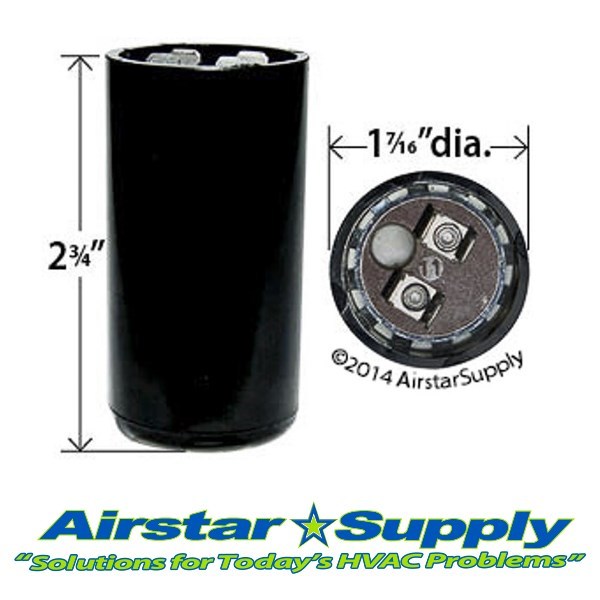 (2) PACK , 30-36 MFD uf 220-250 VAC BMI # 092A030B250AC1A Start Capacitor • USA