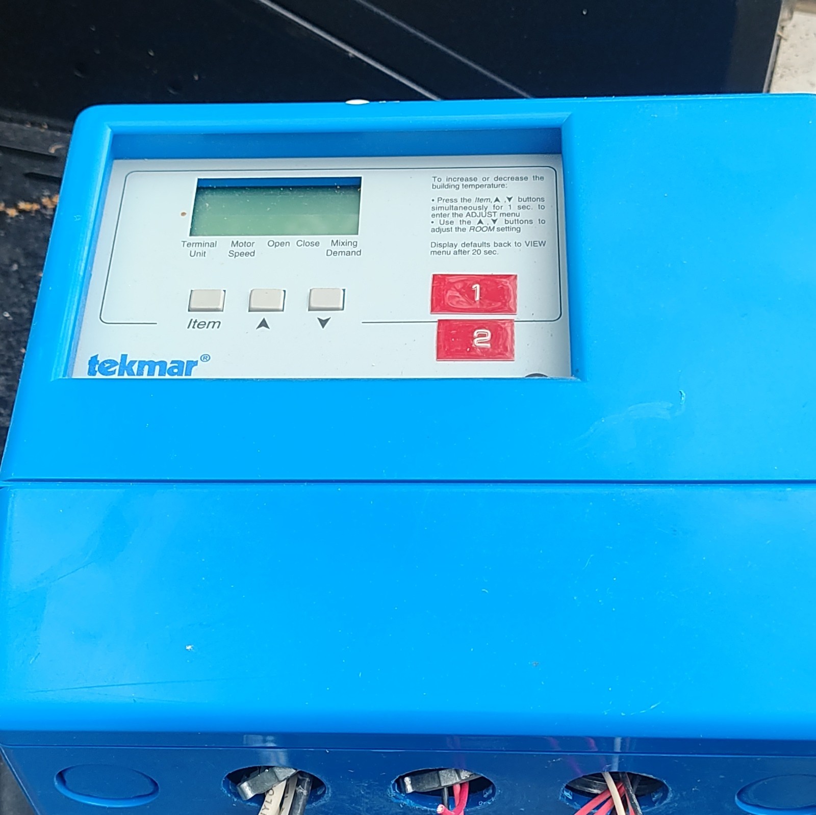 tekmar Mixing Control 360 Floating Action HVAC Control Module, Blue Plastic