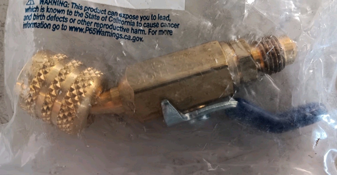Yellow Jacket 93867 45° Ball Valve 1/4″ MFL RH x 1/4″ FFL LH