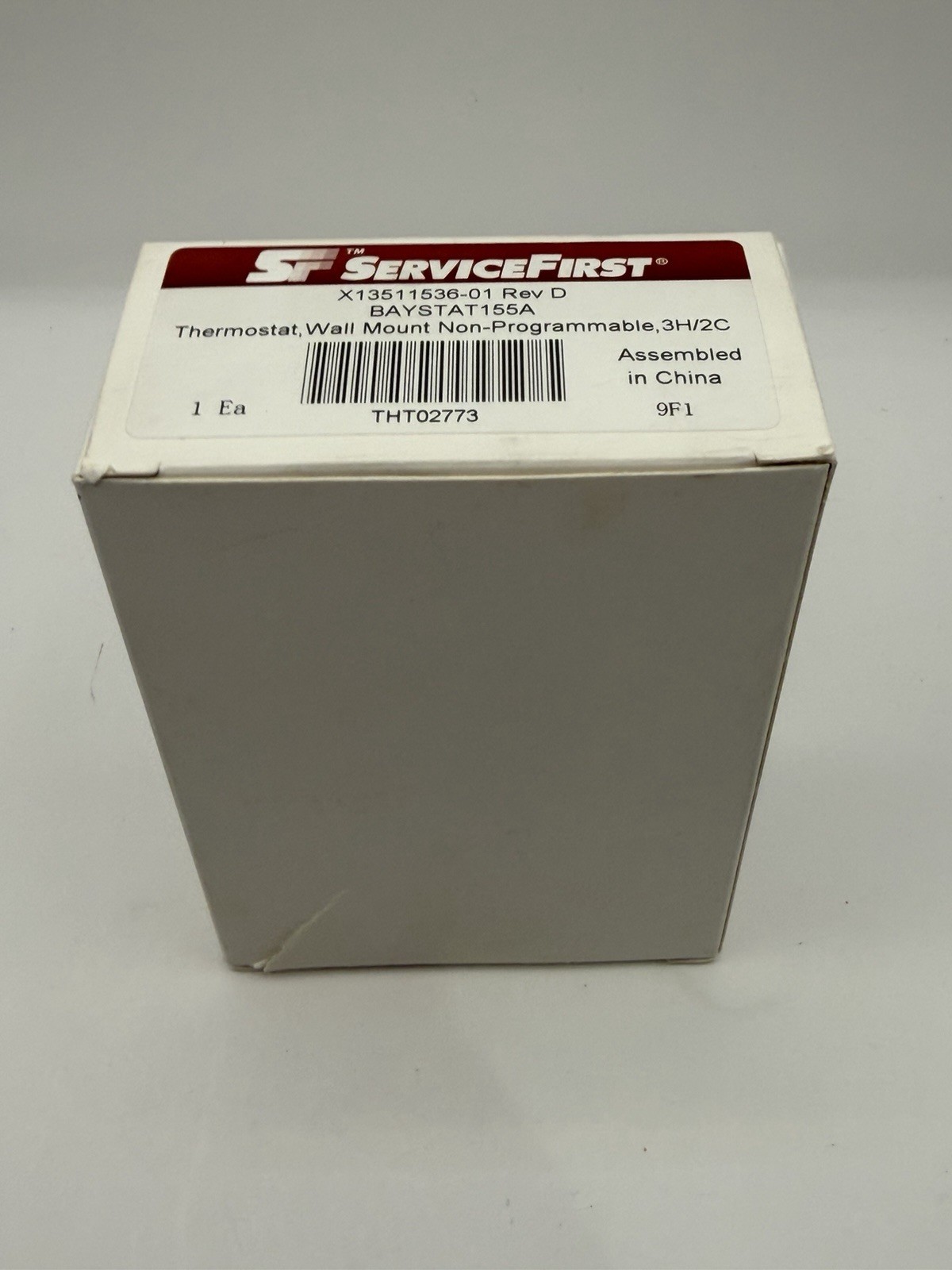 Trane Service First Thermostat BAYSTAT155A Wall Mount Non Programmable 3H2C New