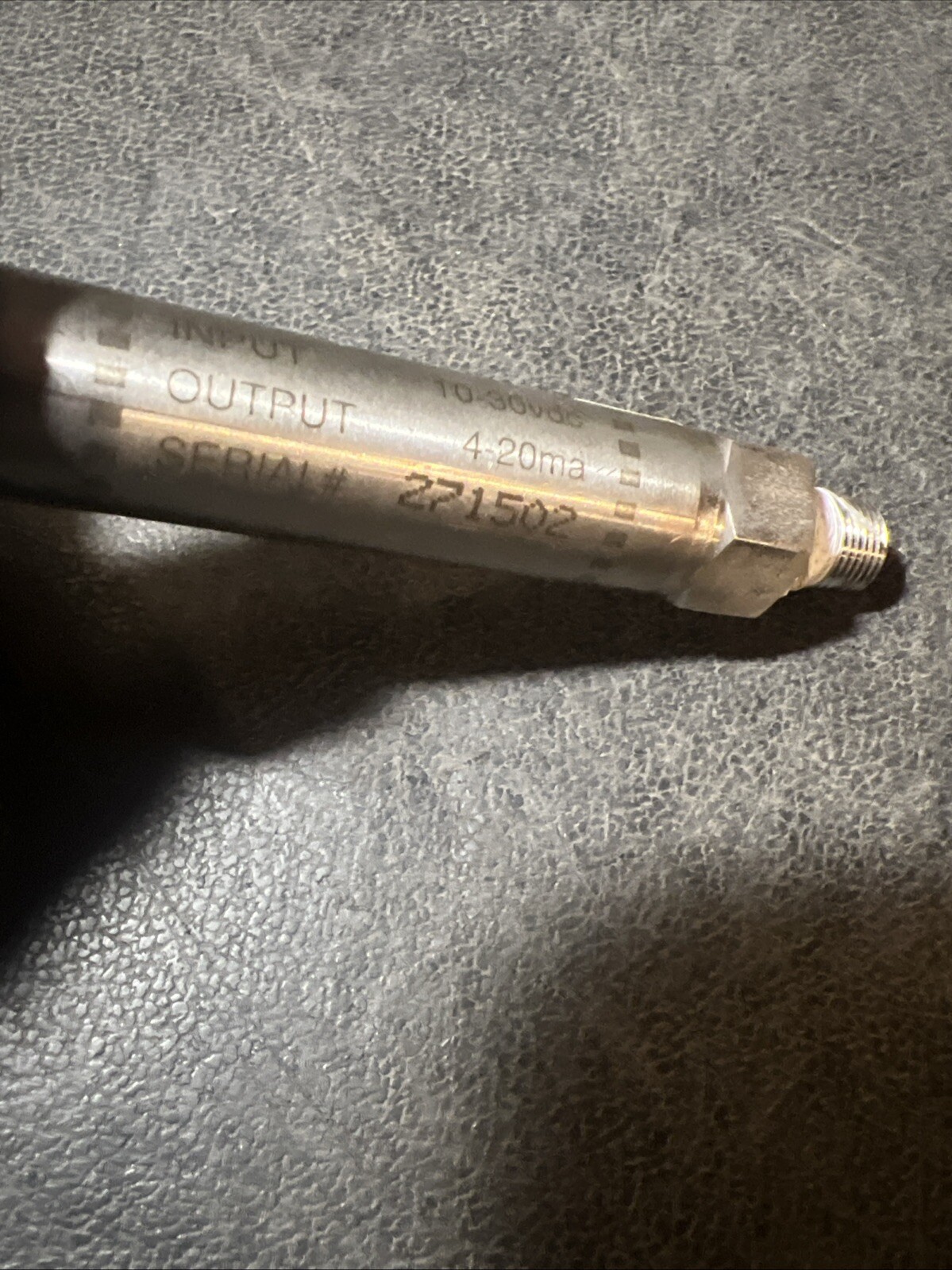 Kele PTX1 Pressure Transmitter Range 500psig Acc. 1% Proof 1000psig Input 10-30v