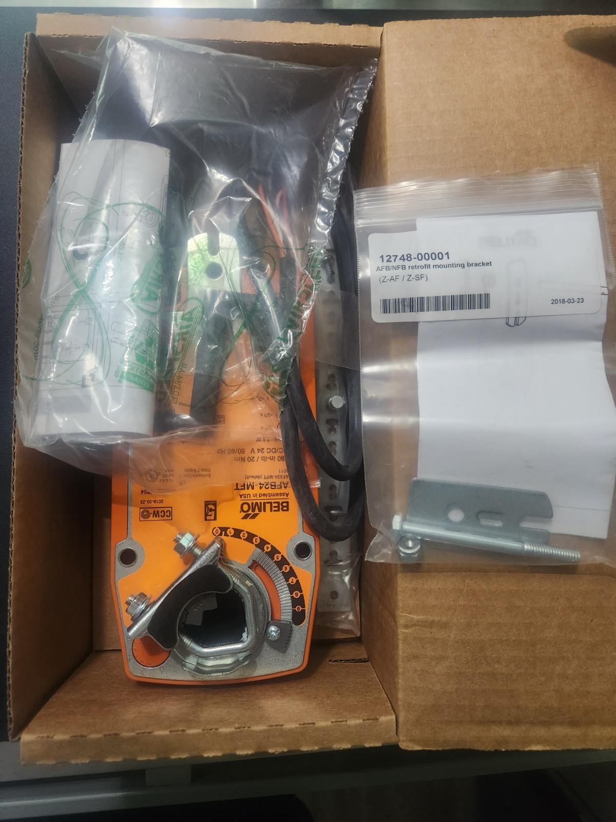BELIMO AFB24-MFT ACTUATOR 180 IN-LB 20NM AC/DC 24V NEW