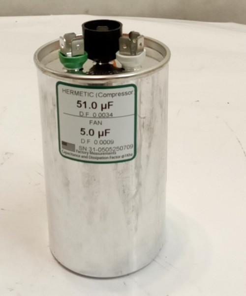 AmRad USA2237 CPT Round Motor Run Capacitor 50+5 MFD 370 or 440VAC 50-60Hz