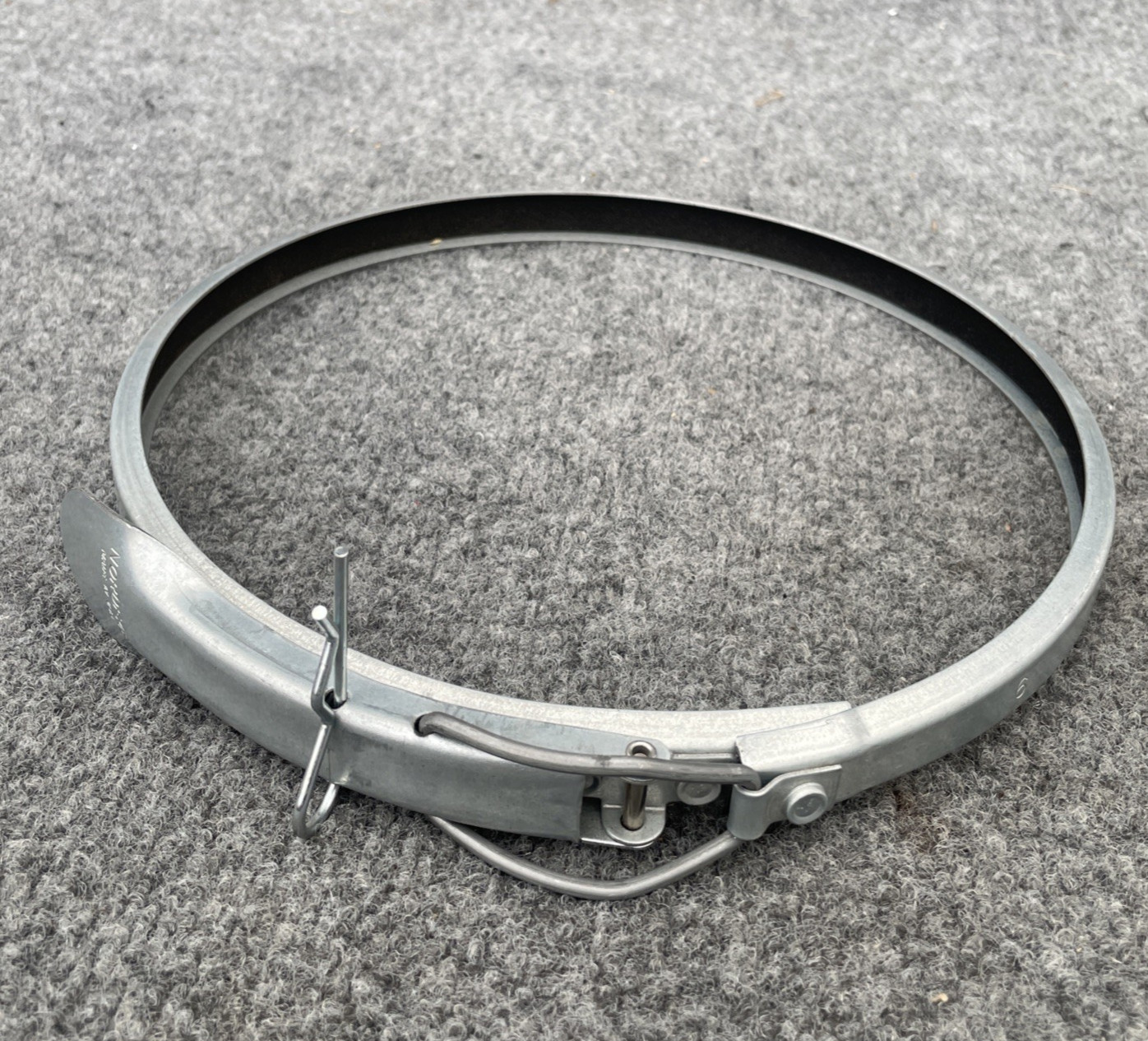 Nordfab 8010005528 9″ Clamp QF Galvanized 45ZD71 Duct Clamp Steel For 9 in Duct