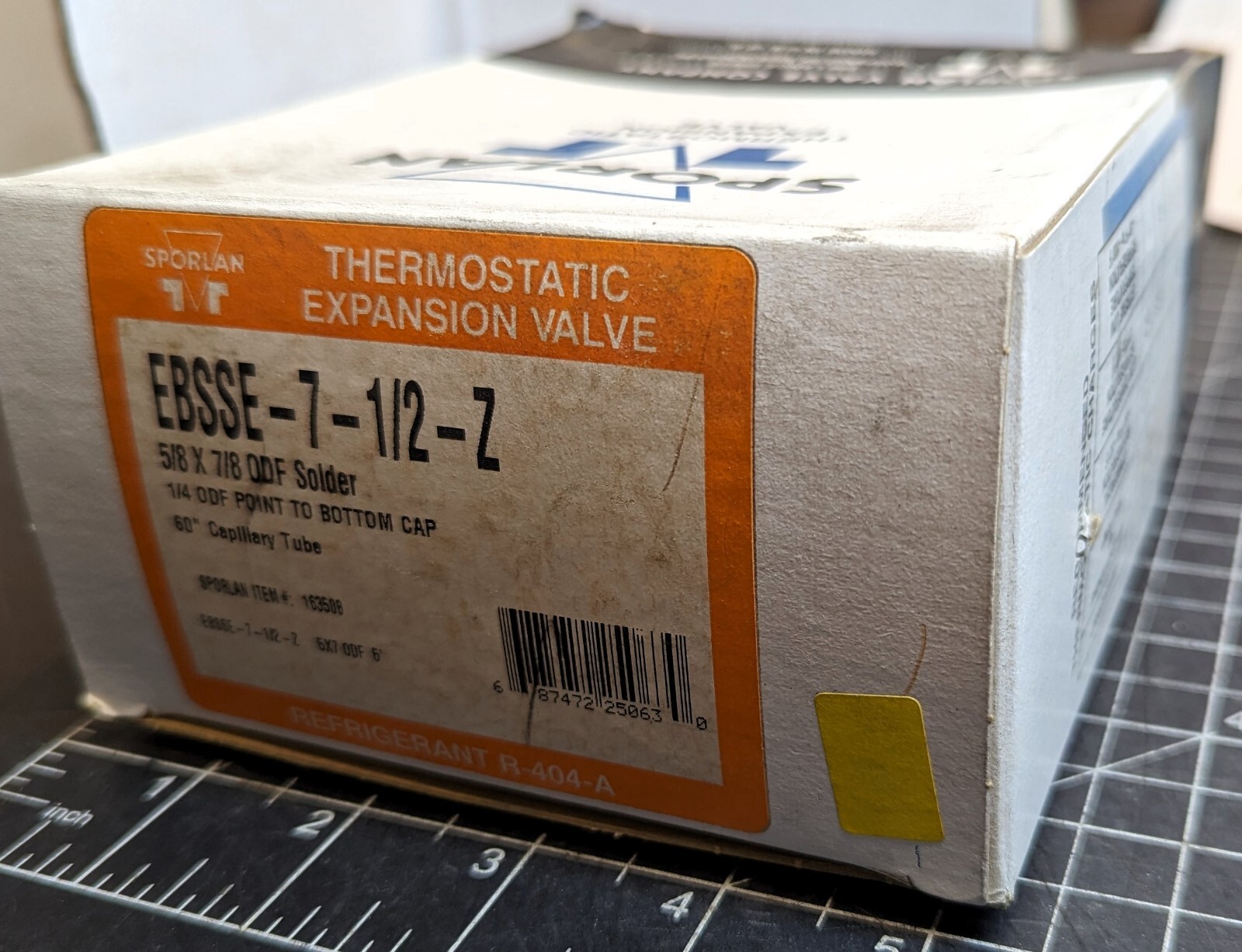 5/8″ x 7/8″ ODF EBSE-7-1/2-SZ Thermal Expansion Valve (7-1/2 Tons) [A6F2] #1