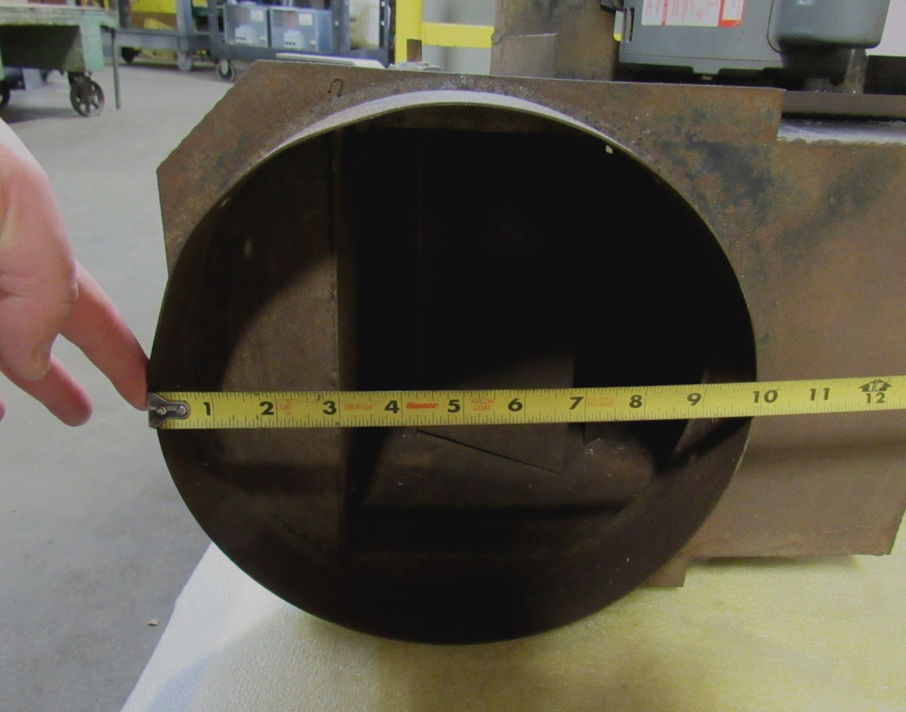 No Name Blower Fan Model Unknown 1/2 Hp 115V 1Ph 1725Rpm 10″ Inlet / Outlet
