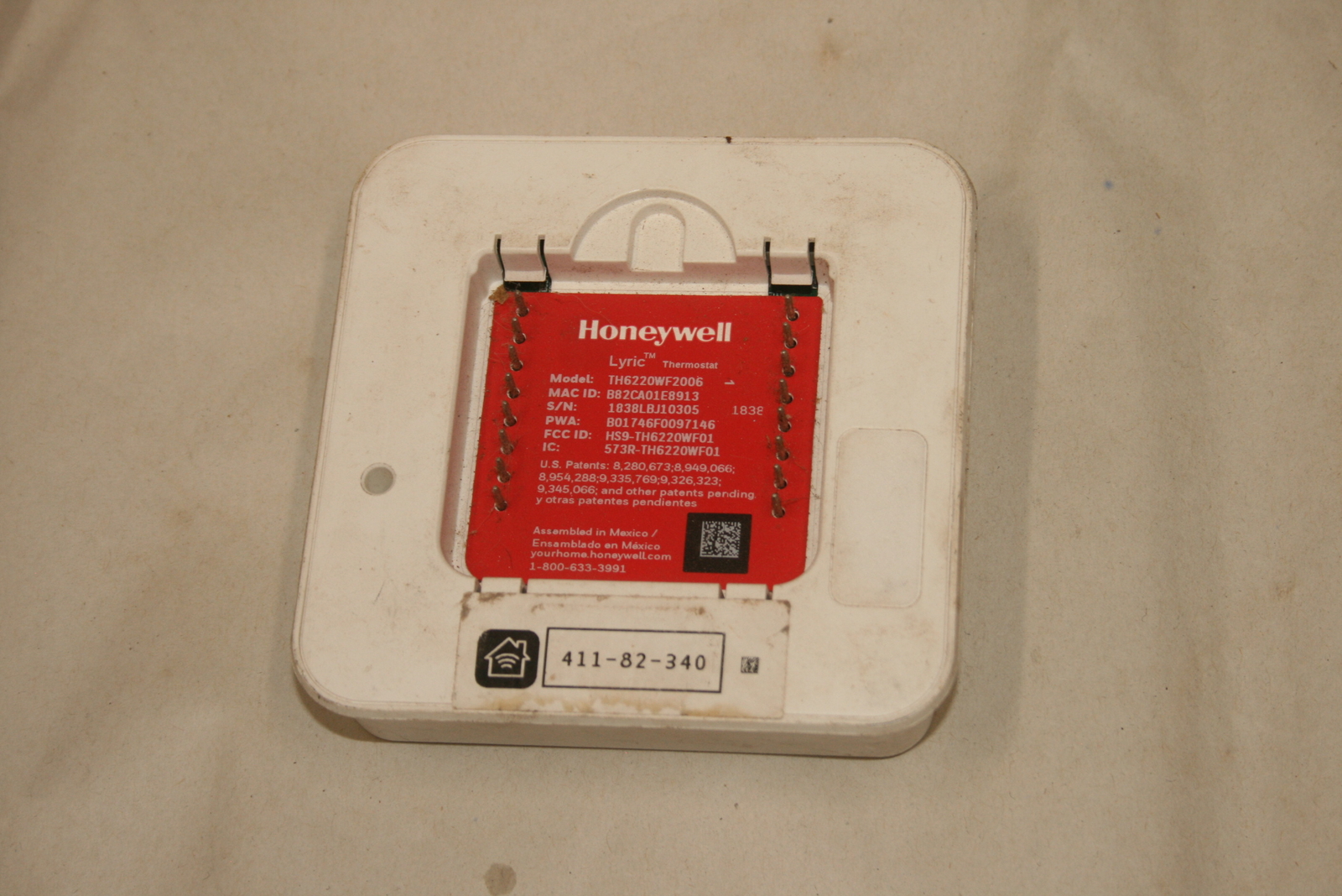 Honeywell Lyric T6 Pro Wi-Fi Programmable Thermostat – White th6220wf2006