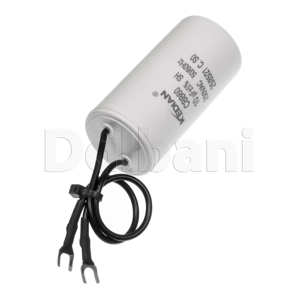 New 10UF 250VAC Wire Motor Run Capacitor CBB60 HVAC 10MFD 250VAC 25/85/21 30X60