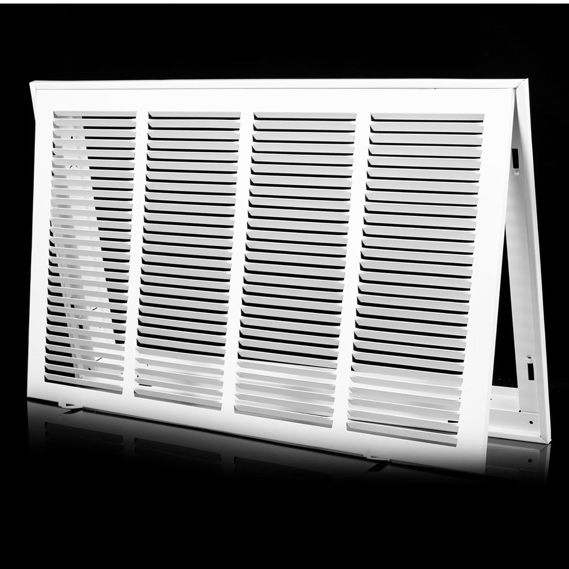 24×14 Air Return Vent Cover – Steel Grille for Wall/Ceiling, Holds 1″ Filter