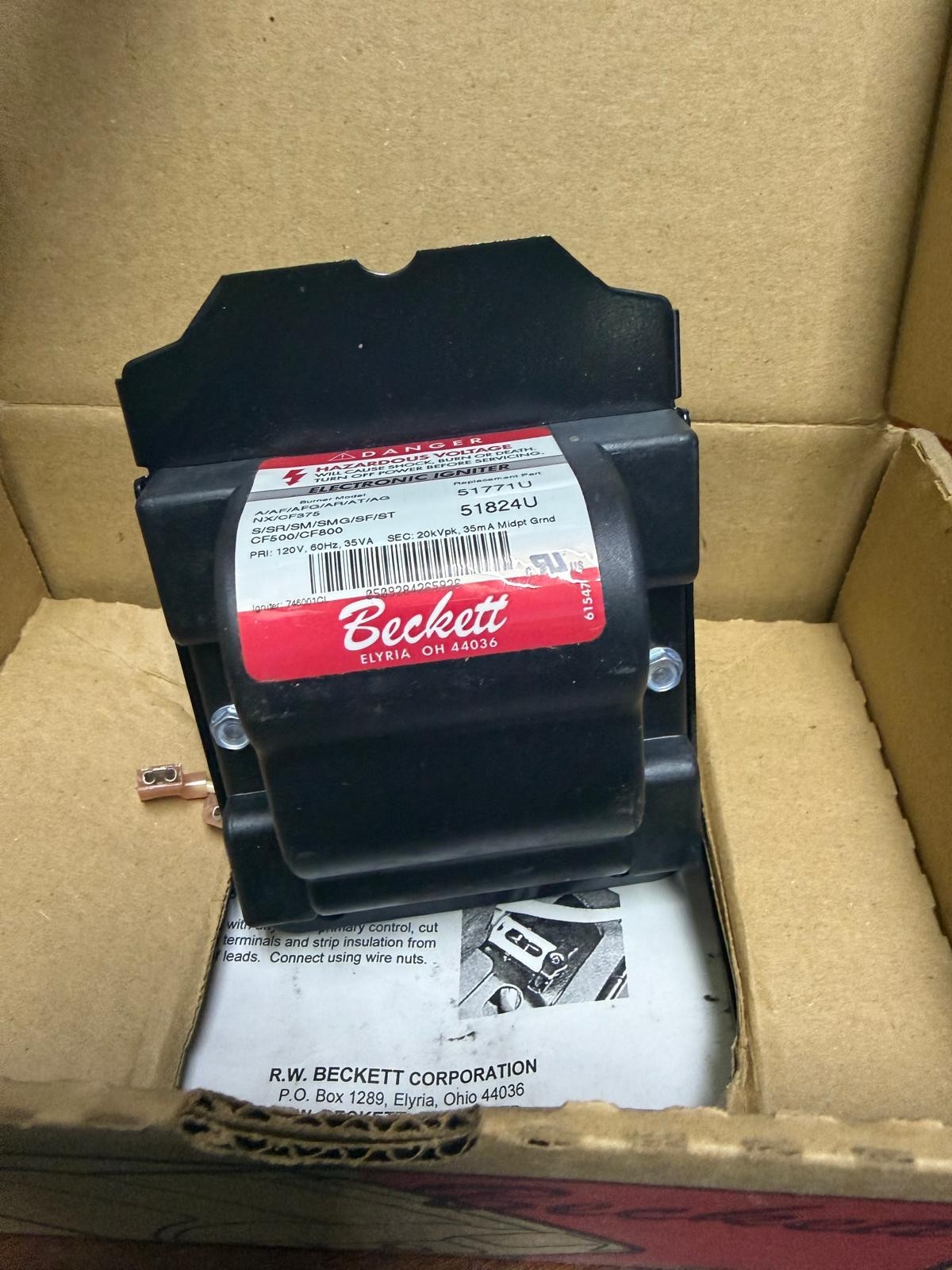Beckett Electronic igniter 51771U