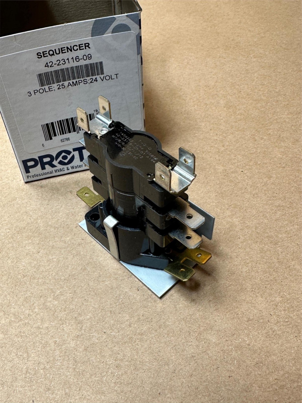 RHEEM Sequencer 42-23116-09 3-Pole 25A 24V TOD 14SX222