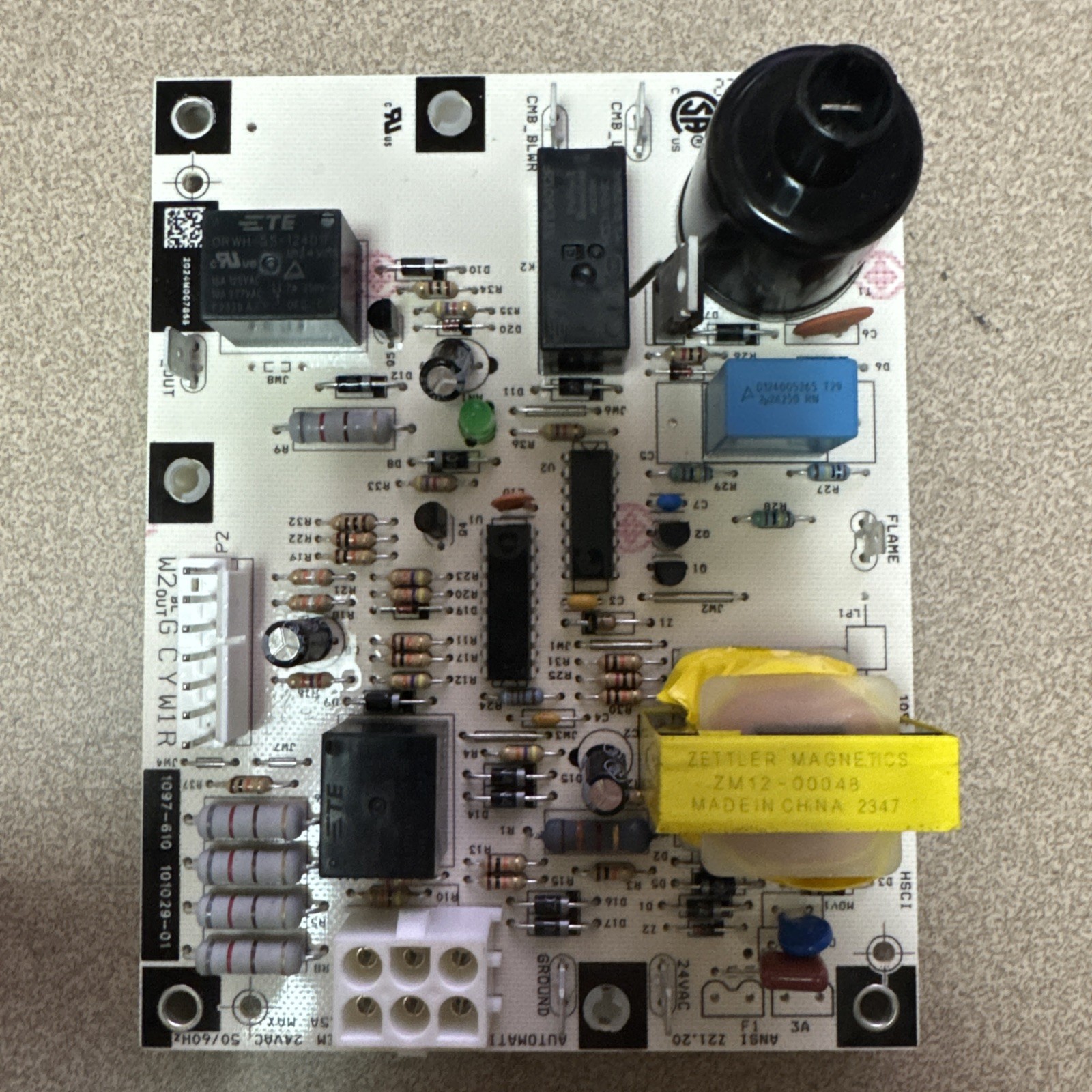 LENNOX Ignition Control Board 101029-01 1097-610-I 21W14 Furnace DSI Control 24V