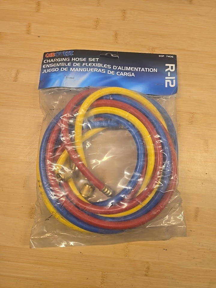 1/4″ Charging Hose Set 72″ Compact Ball (Pack of 3)